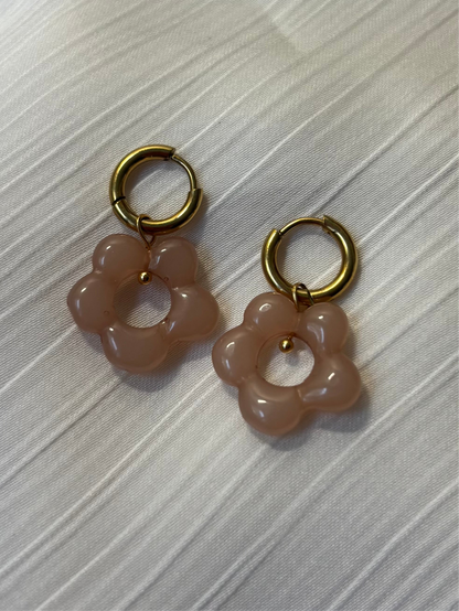 Mini Créoles Fleurs