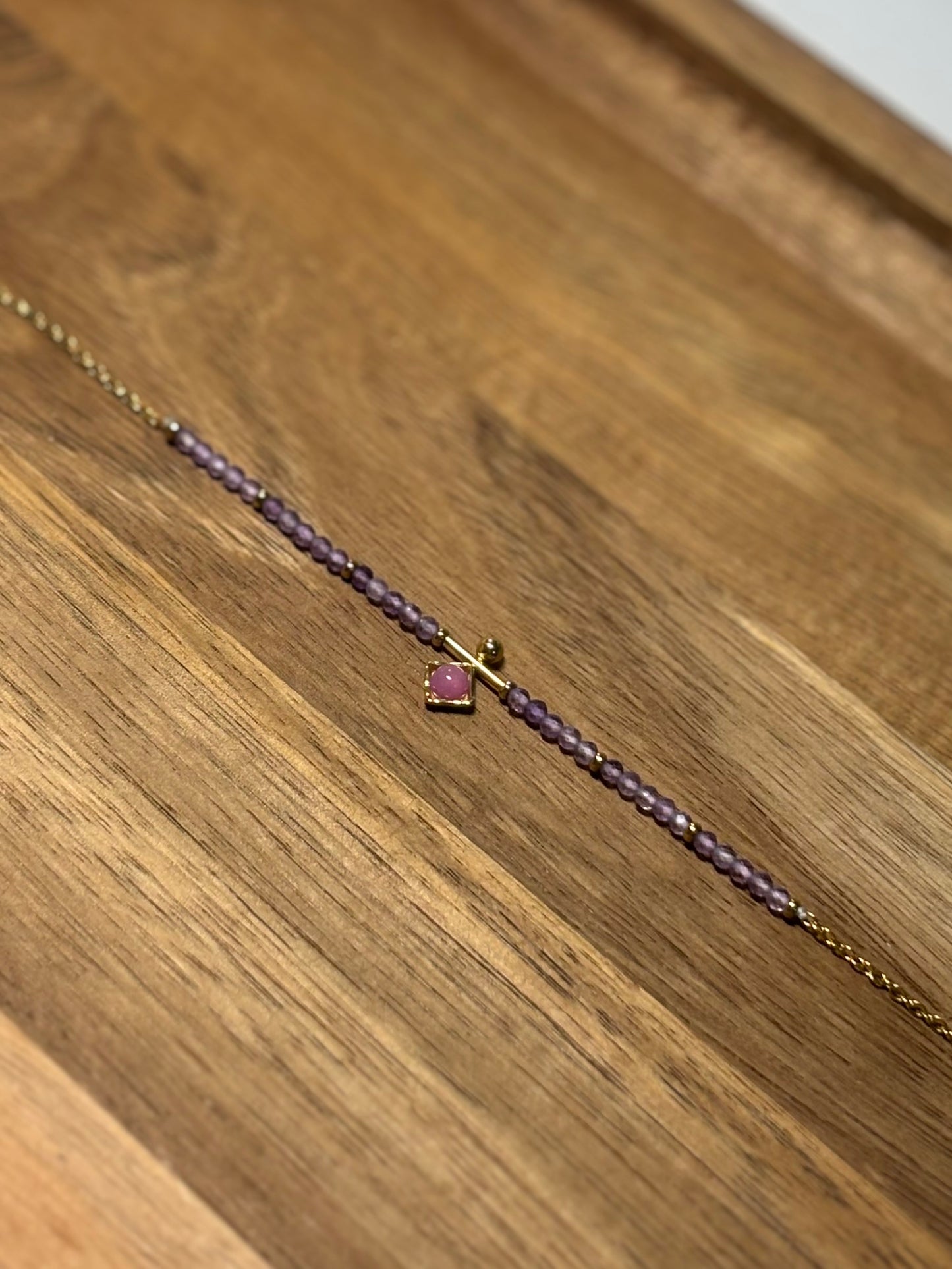 Bracelet Pampille Lavande