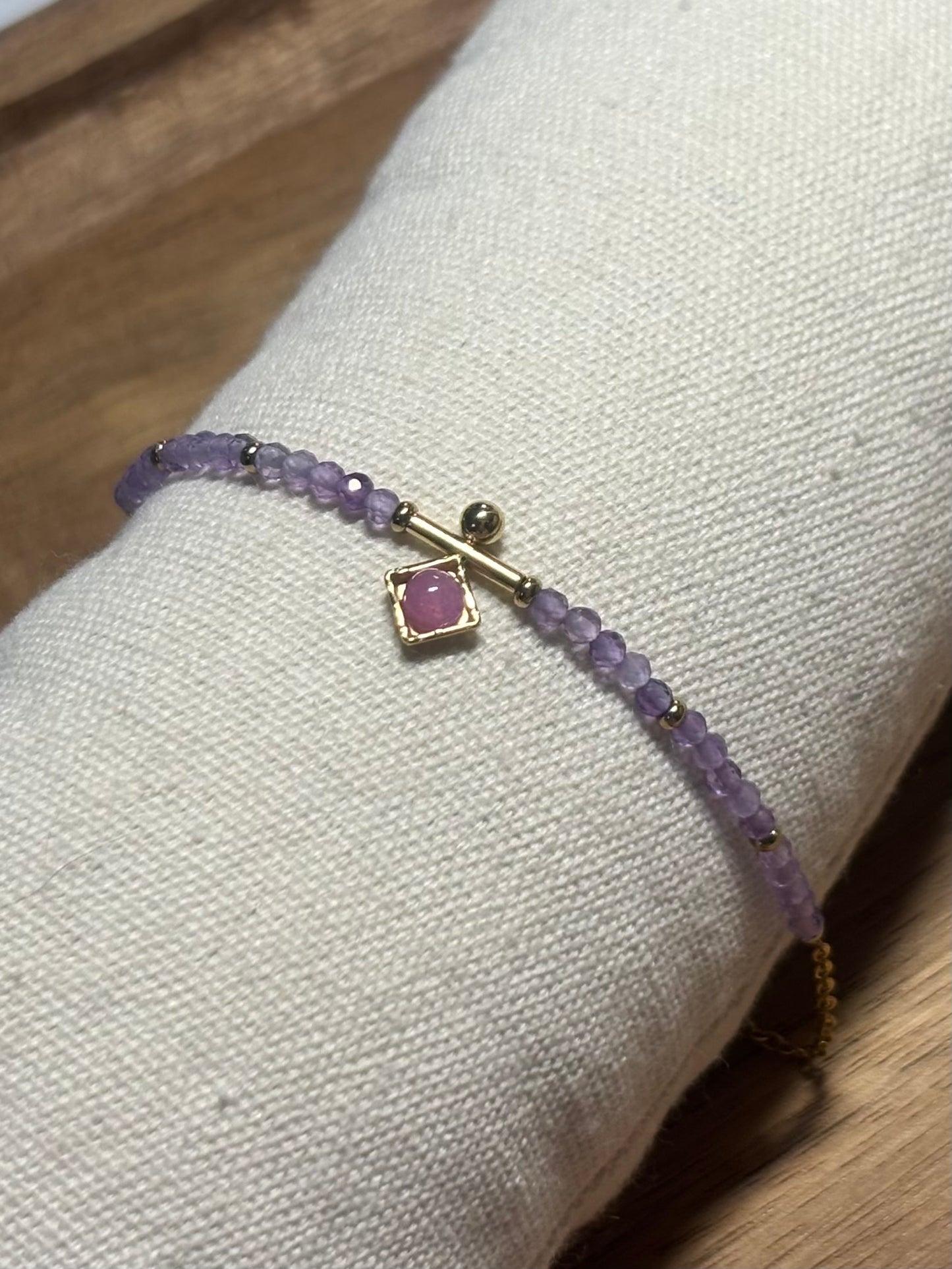 Bracelet Pampille Lavande