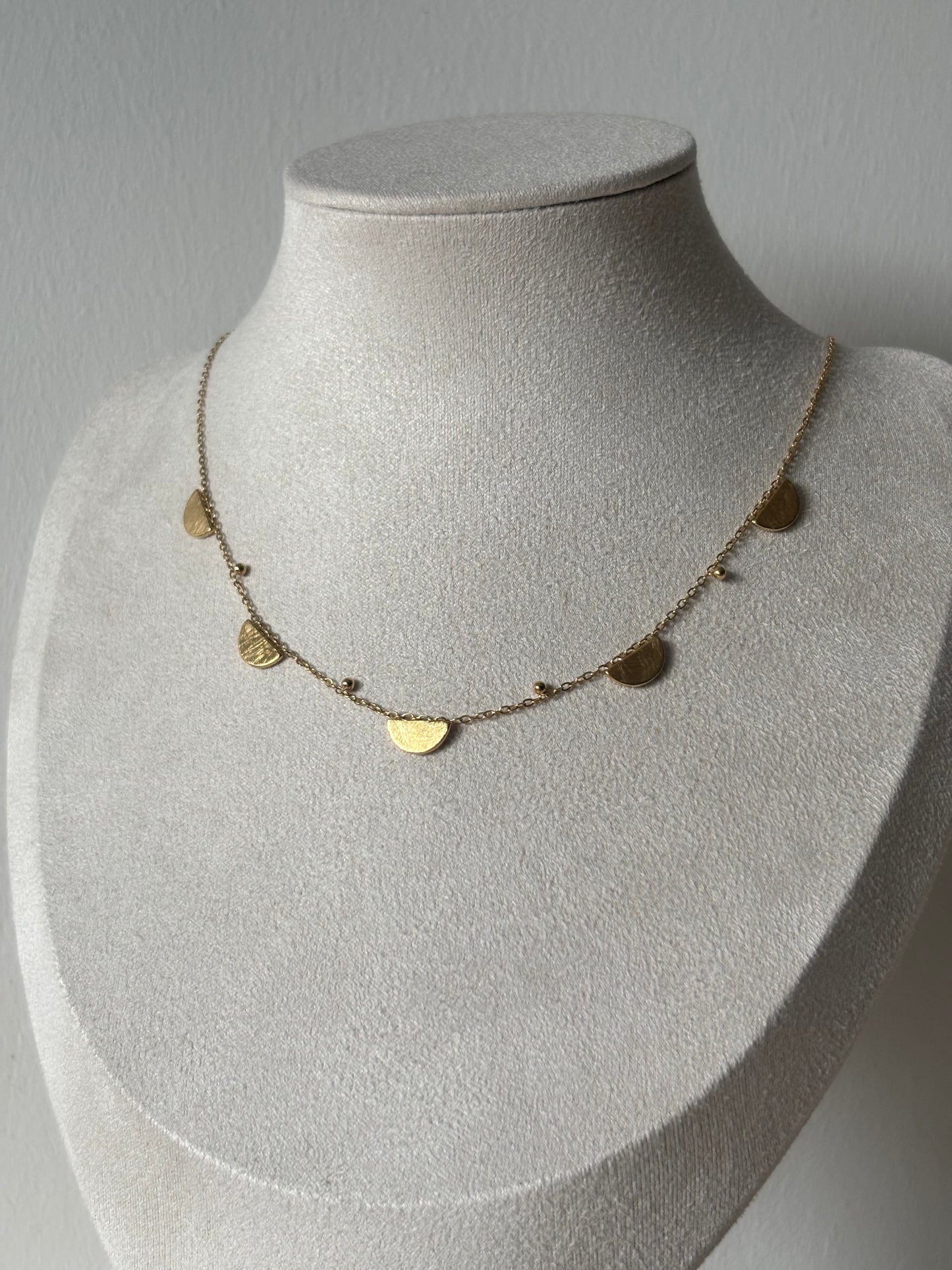 Collier Pampilles Demi Lunes