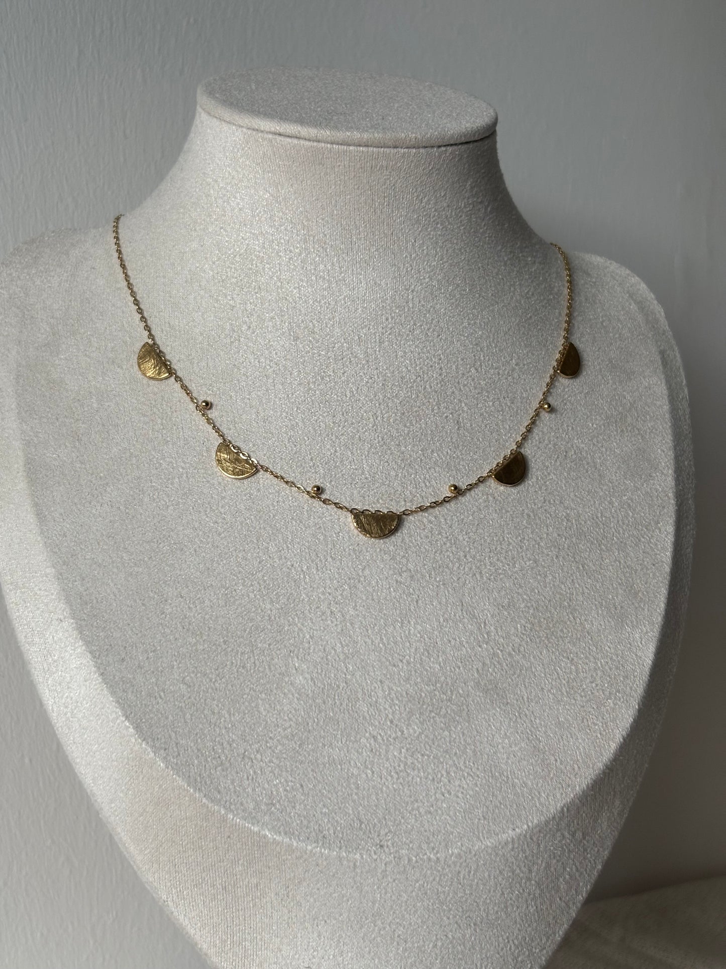 Collier Pampilles Demi Lunes