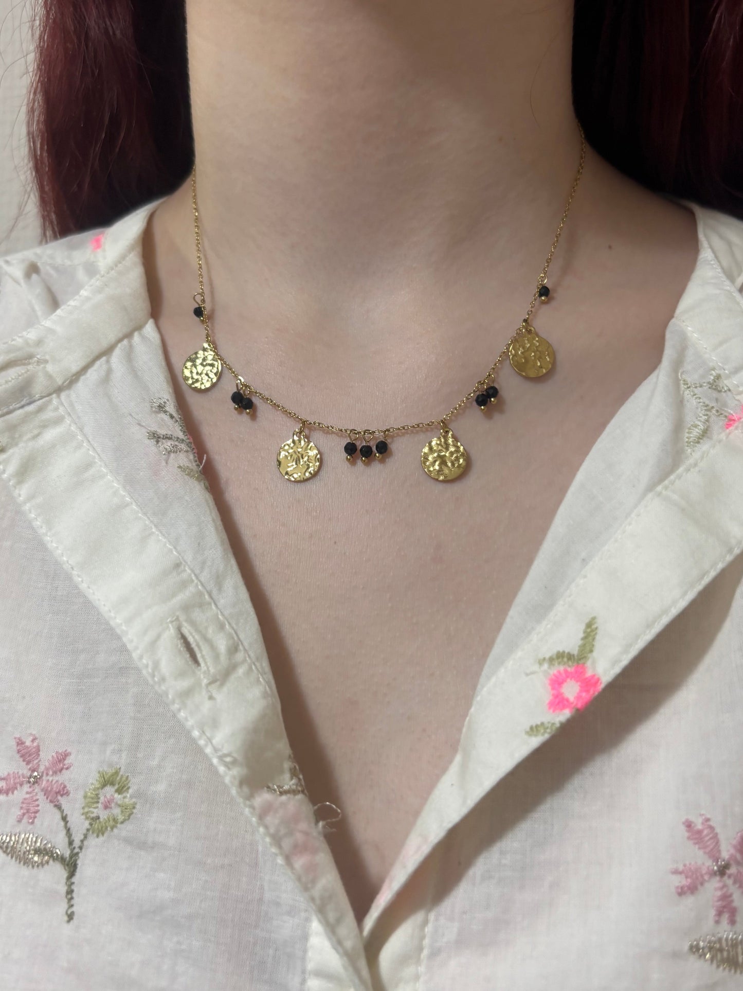 Collier Pampilles Noires