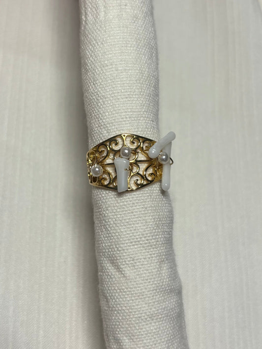 Bague Baroque Nacré