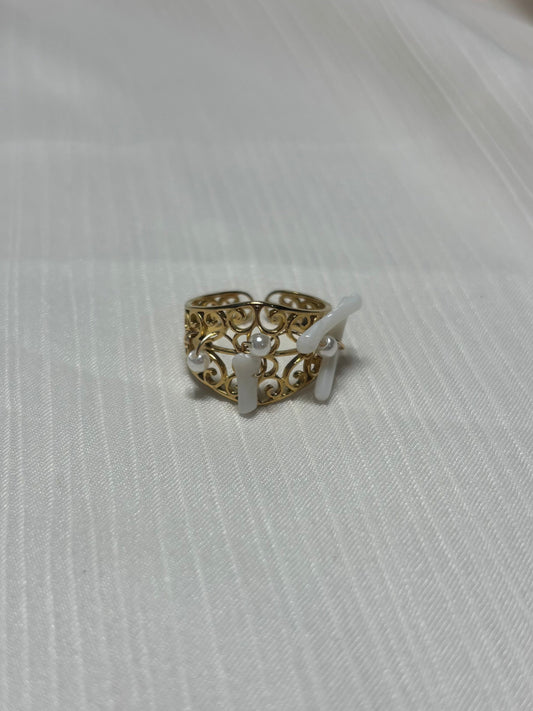 Bague Baroque Nacré