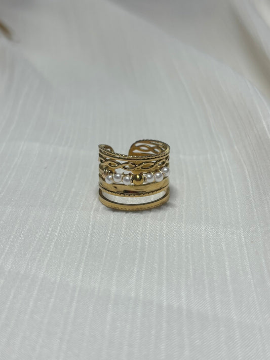 Bague Multirangs