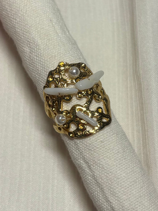 Bague Corail