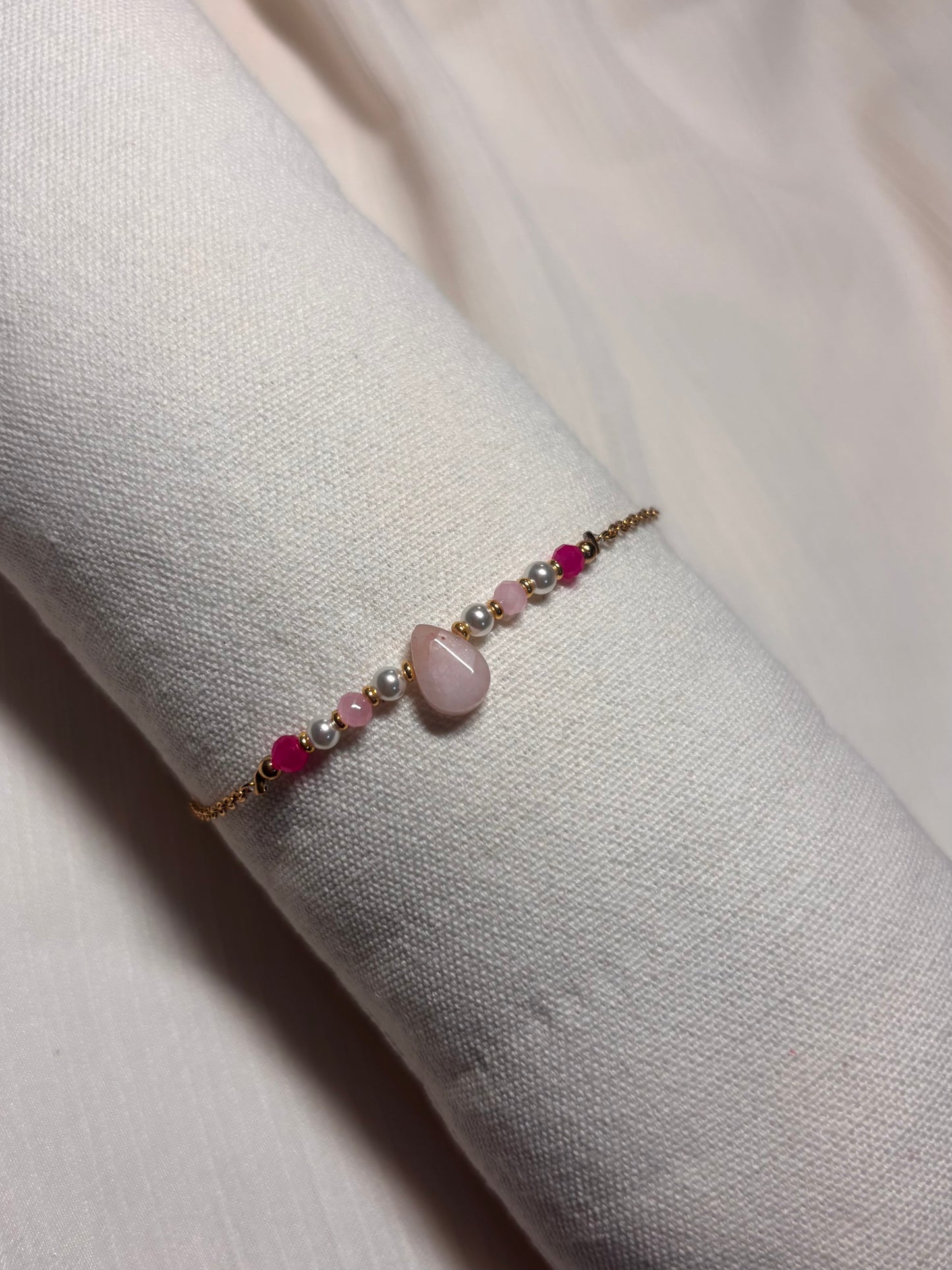 Bracelet Goutte Rose