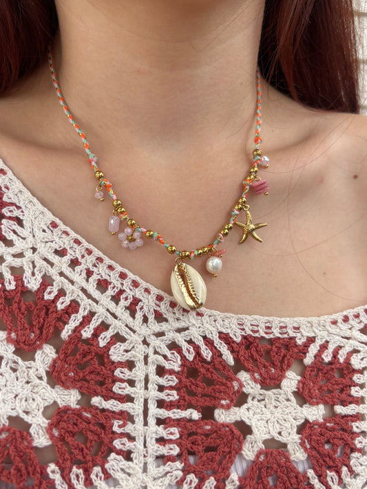 Collier Lagune Rosée