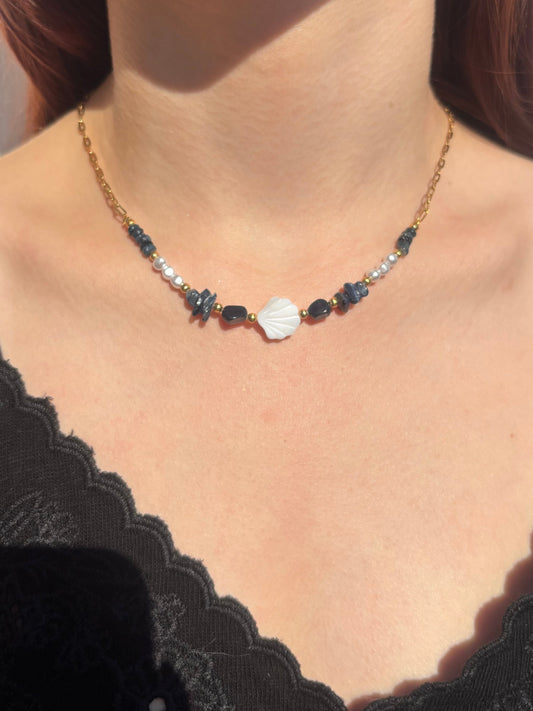 Collier Ecume Nocturne