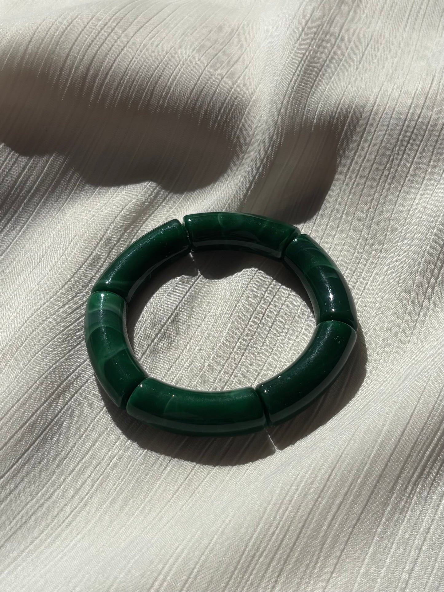 Bracelet élastique Vert Foncé