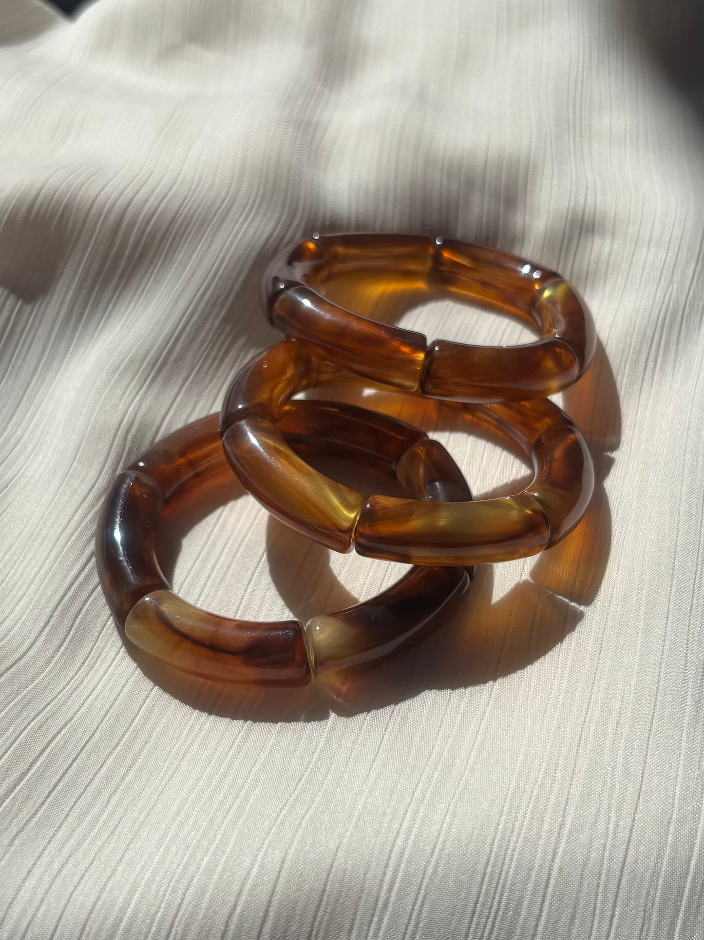 Bracelet Elastique Ambre