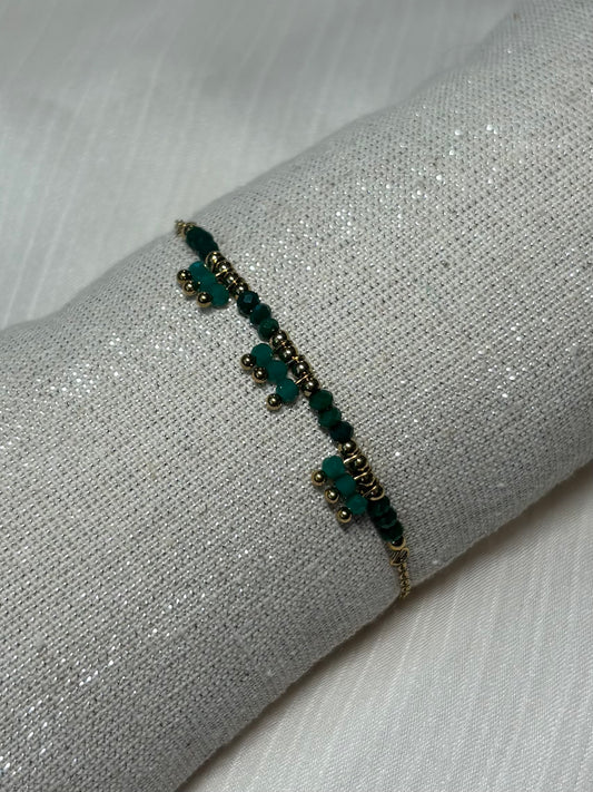 Bracelet Éclats d’Emeraude