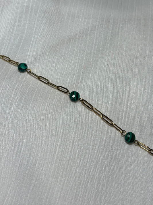 Bracelet Onde Verte