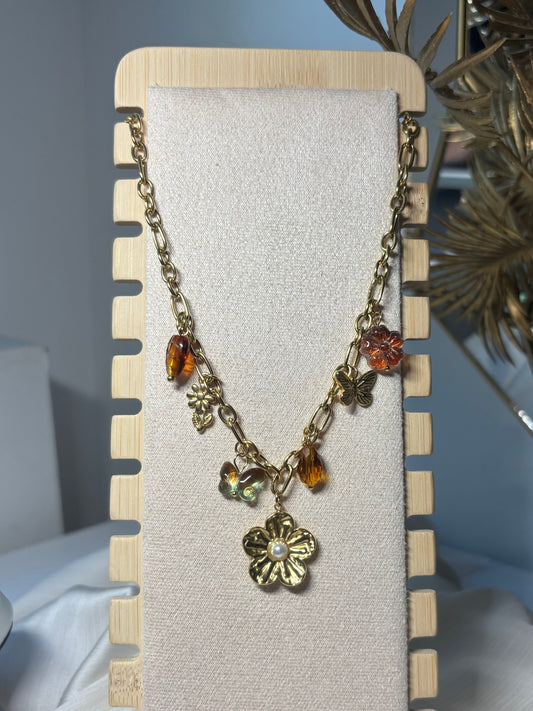 Collier Feuilles d'Automne