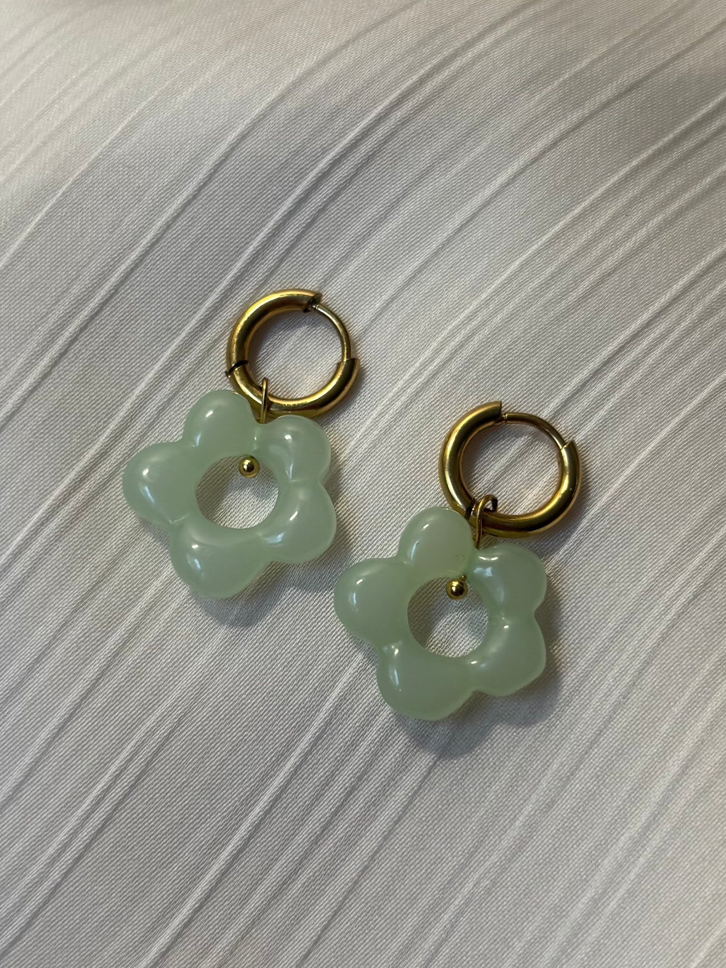 Mini Créoles Fleurs