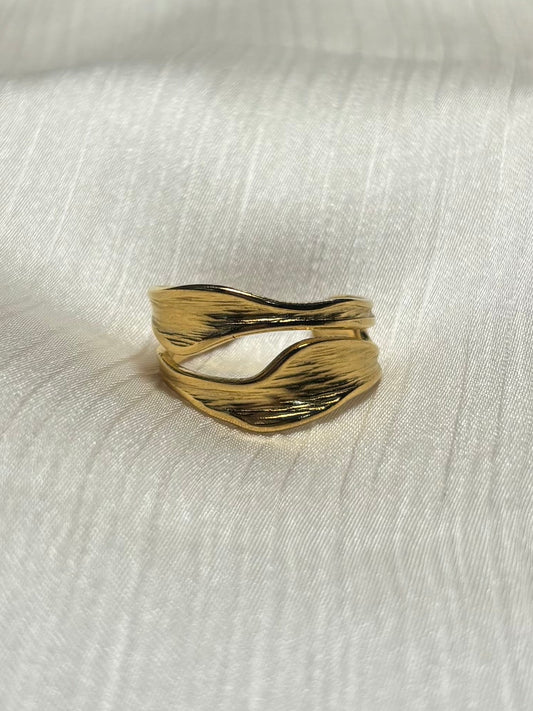 Bague Vague Dorée