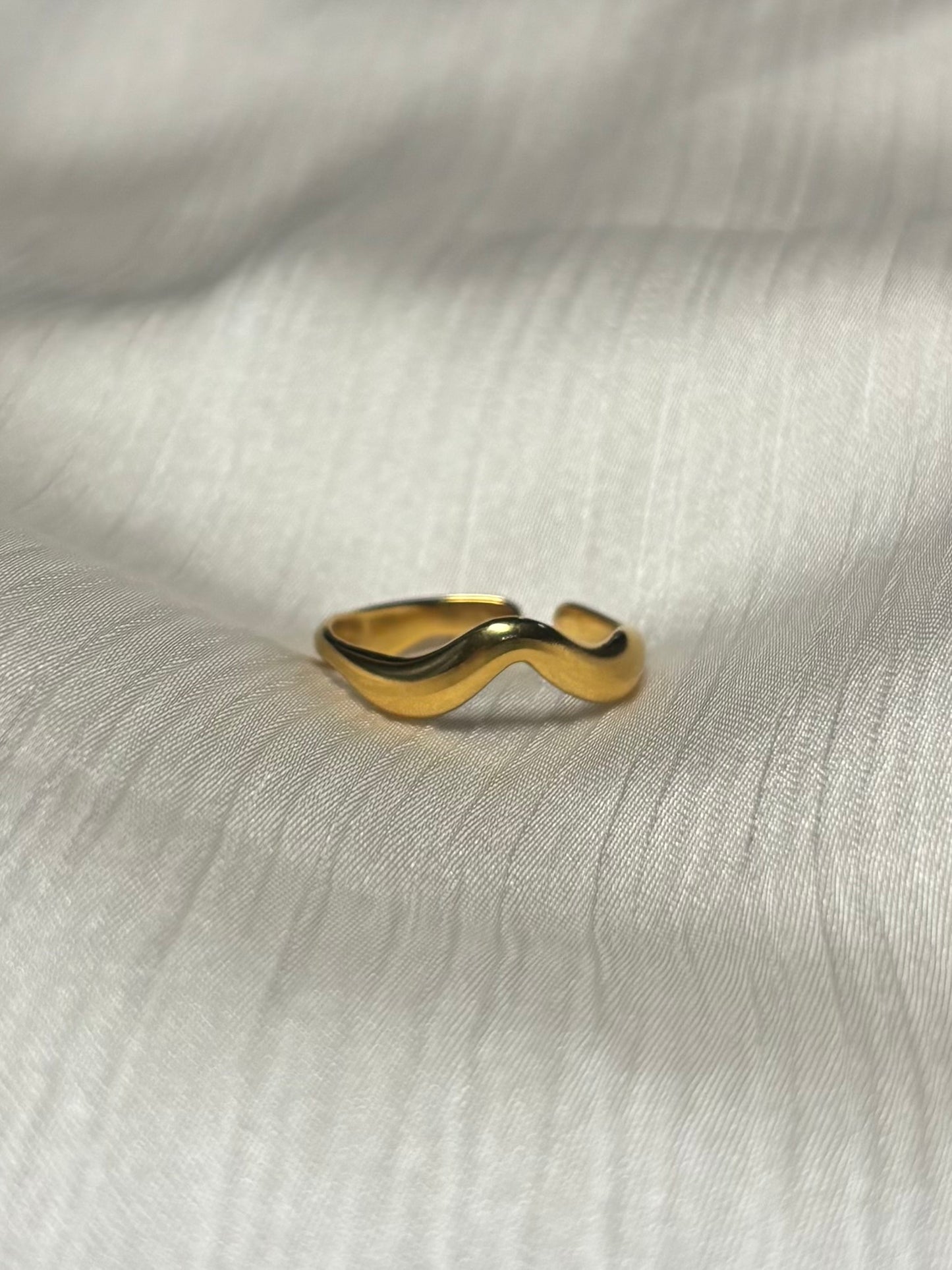 Bague Vague Minimaliste