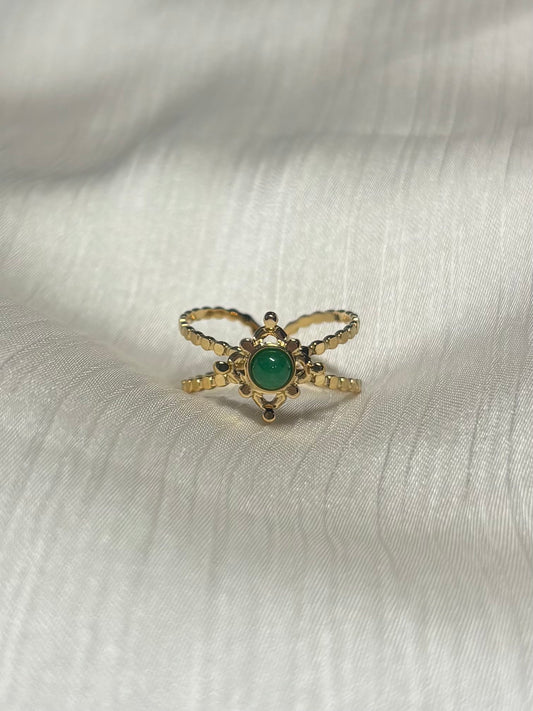 Bague Astre Vert