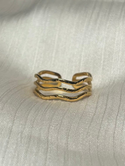 Bague Ondulée