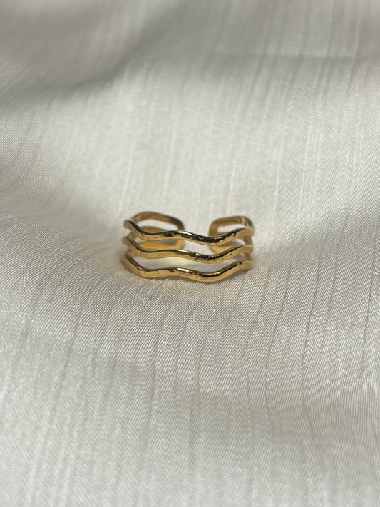 Bague Ondulée