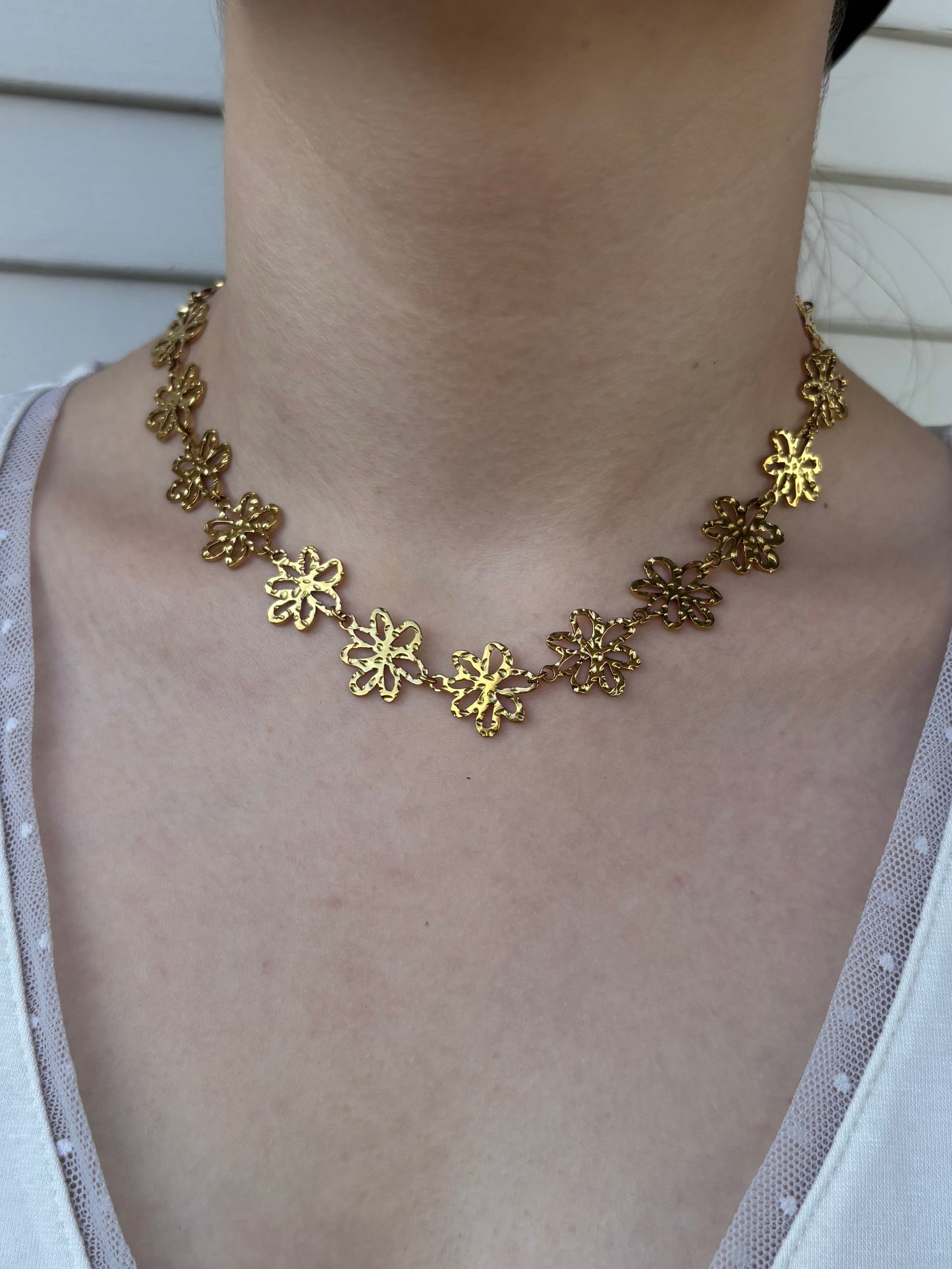 Collier Fleurs