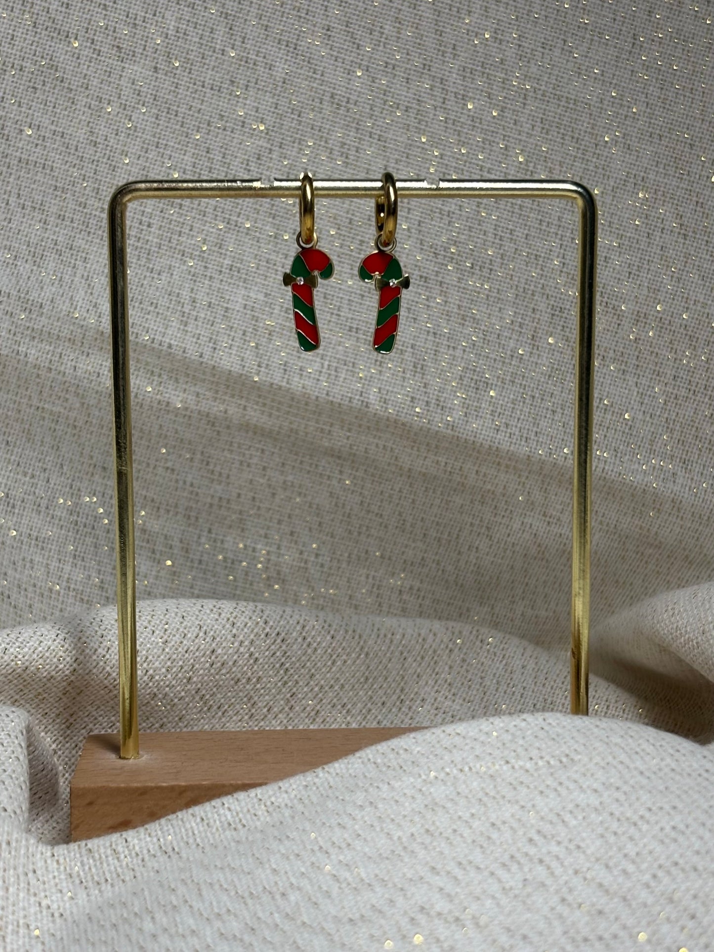 Boucles de Noël Sucre d'Orge