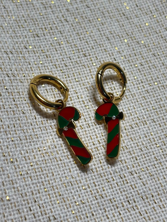 Boucles de Noël Sucre d'Orge