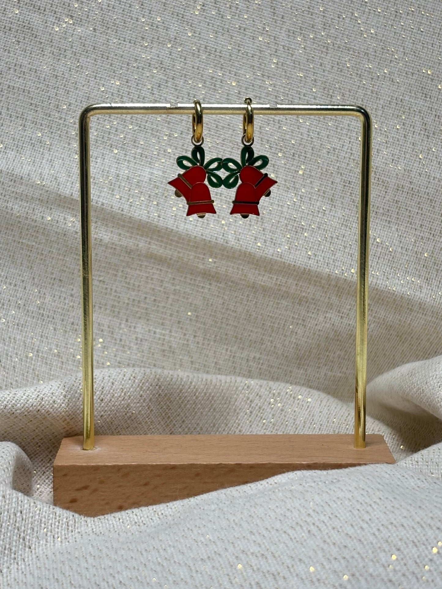 Boucles de Noël Cloches