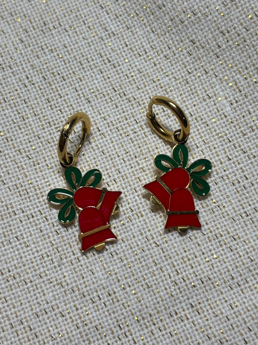 Boucles de Noël Cloches