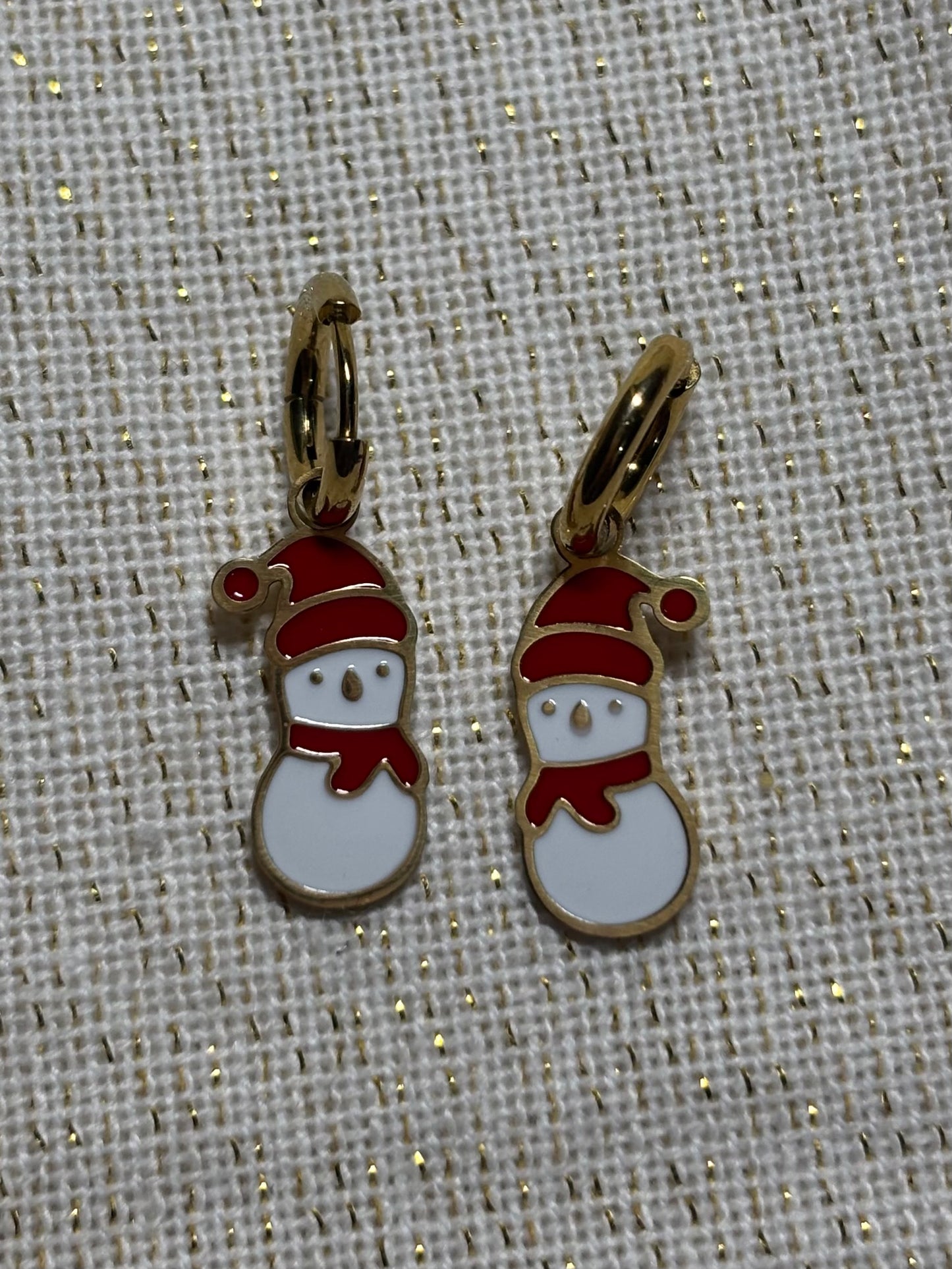 Boucles de Noël bonhommes de neige