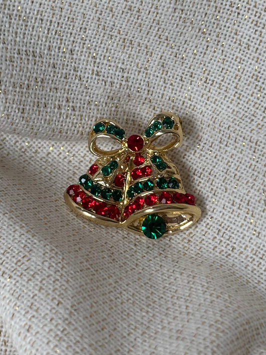 Broche Cloche de Noël