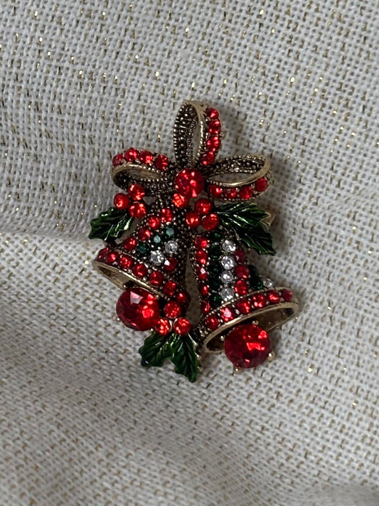 Broche Cloche de Noël